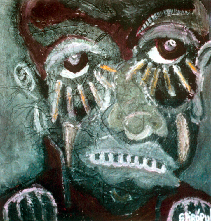 Some Face — painting by Jorge Spiropulo