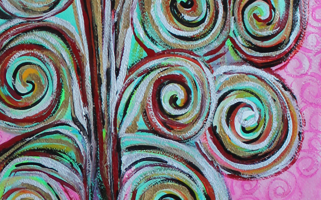 Painting: Tree 18. View 2.