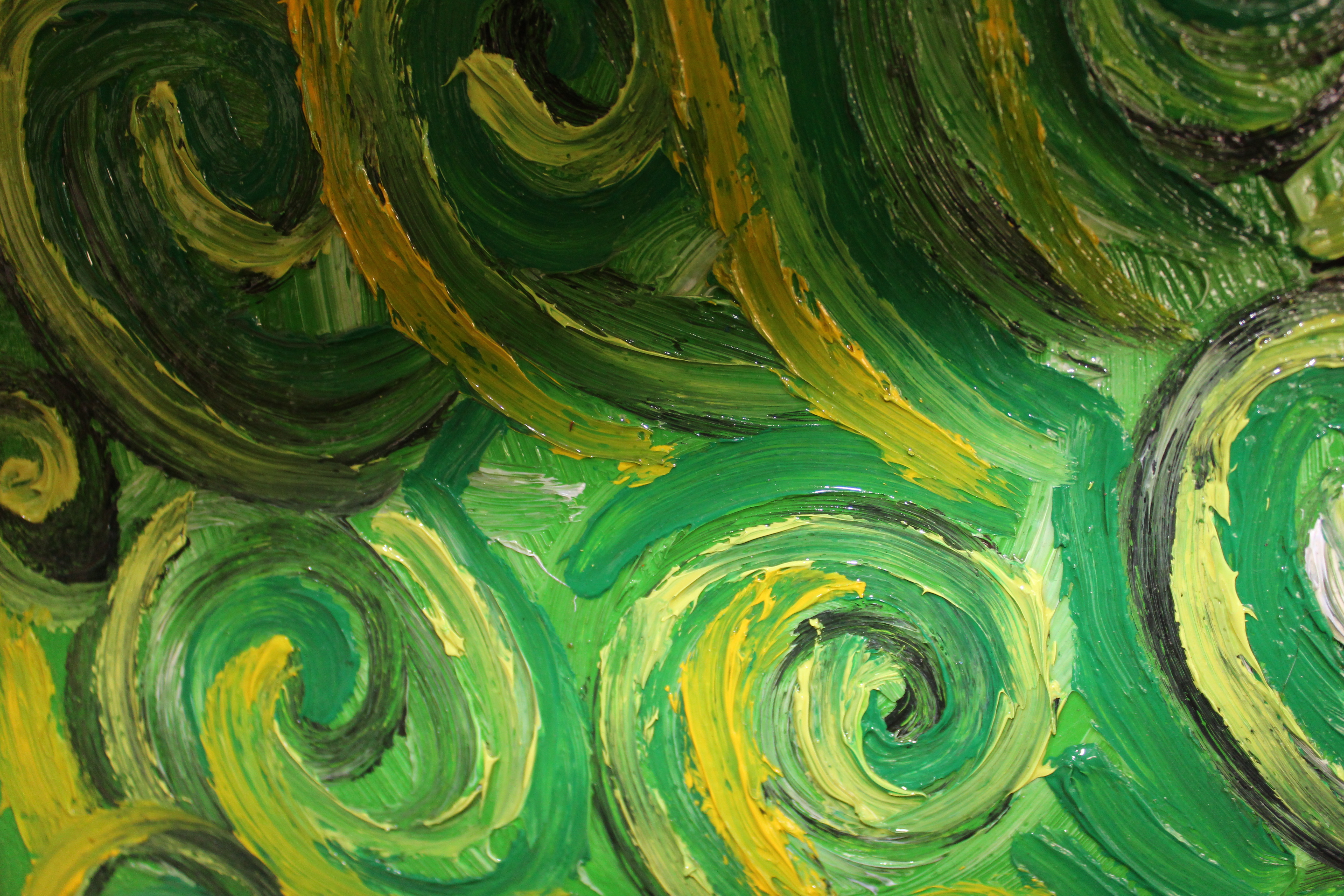 Painting: Tree 1. View 2.