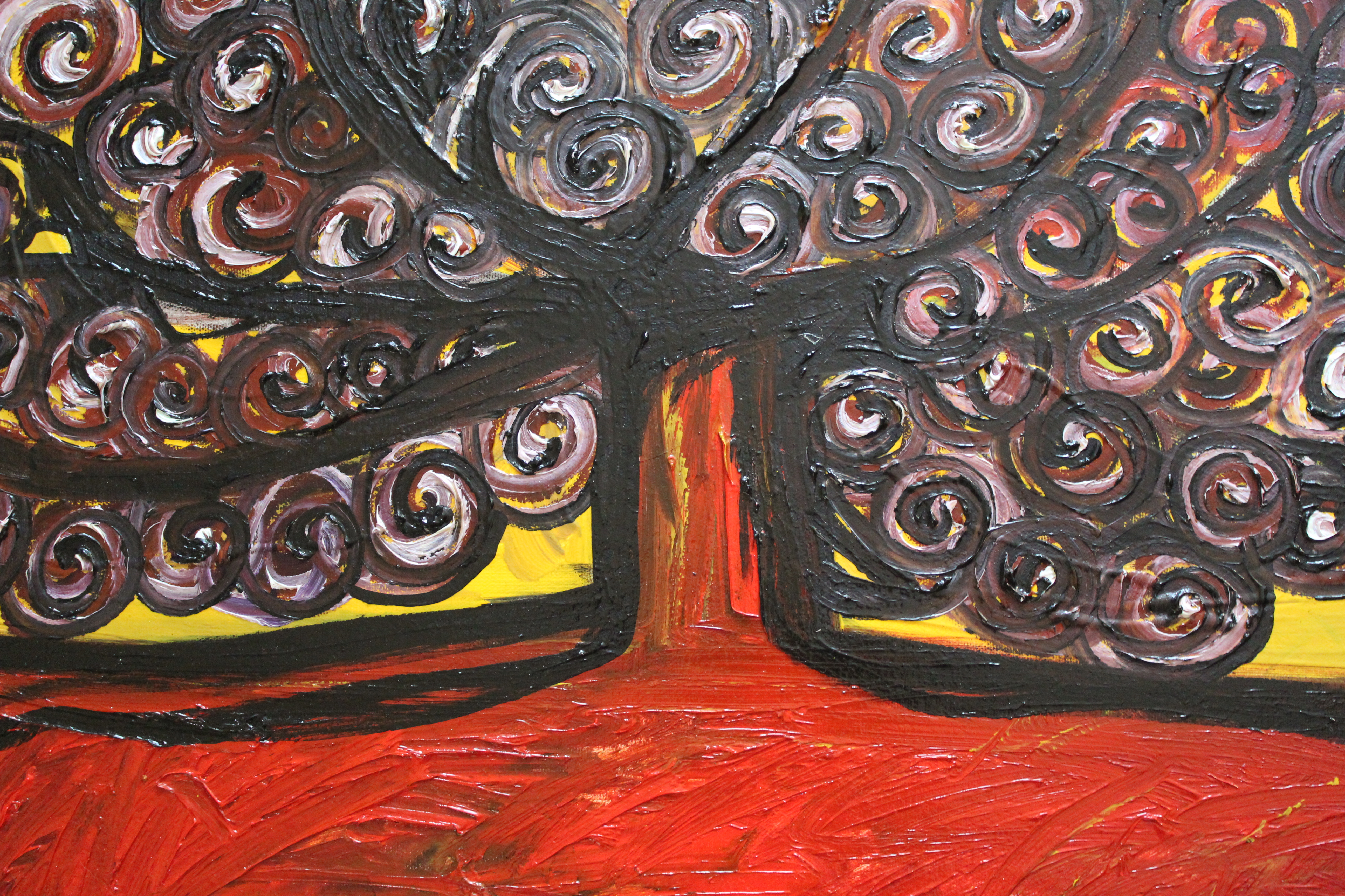 Painting: Tree 21. View 4.