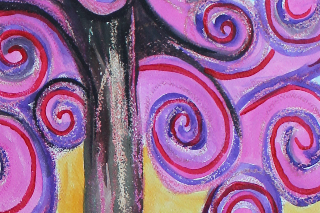 Painting: Tree 24. View 2.