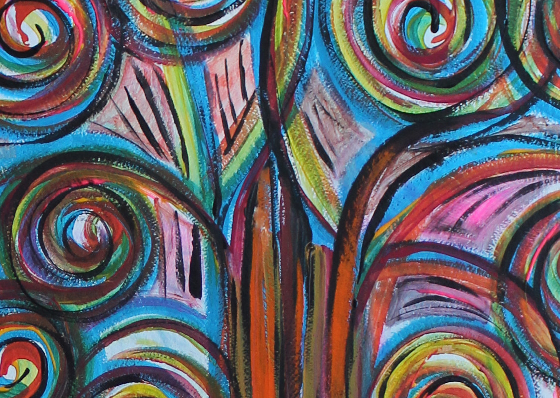 Painting: Tree 32. View 2.