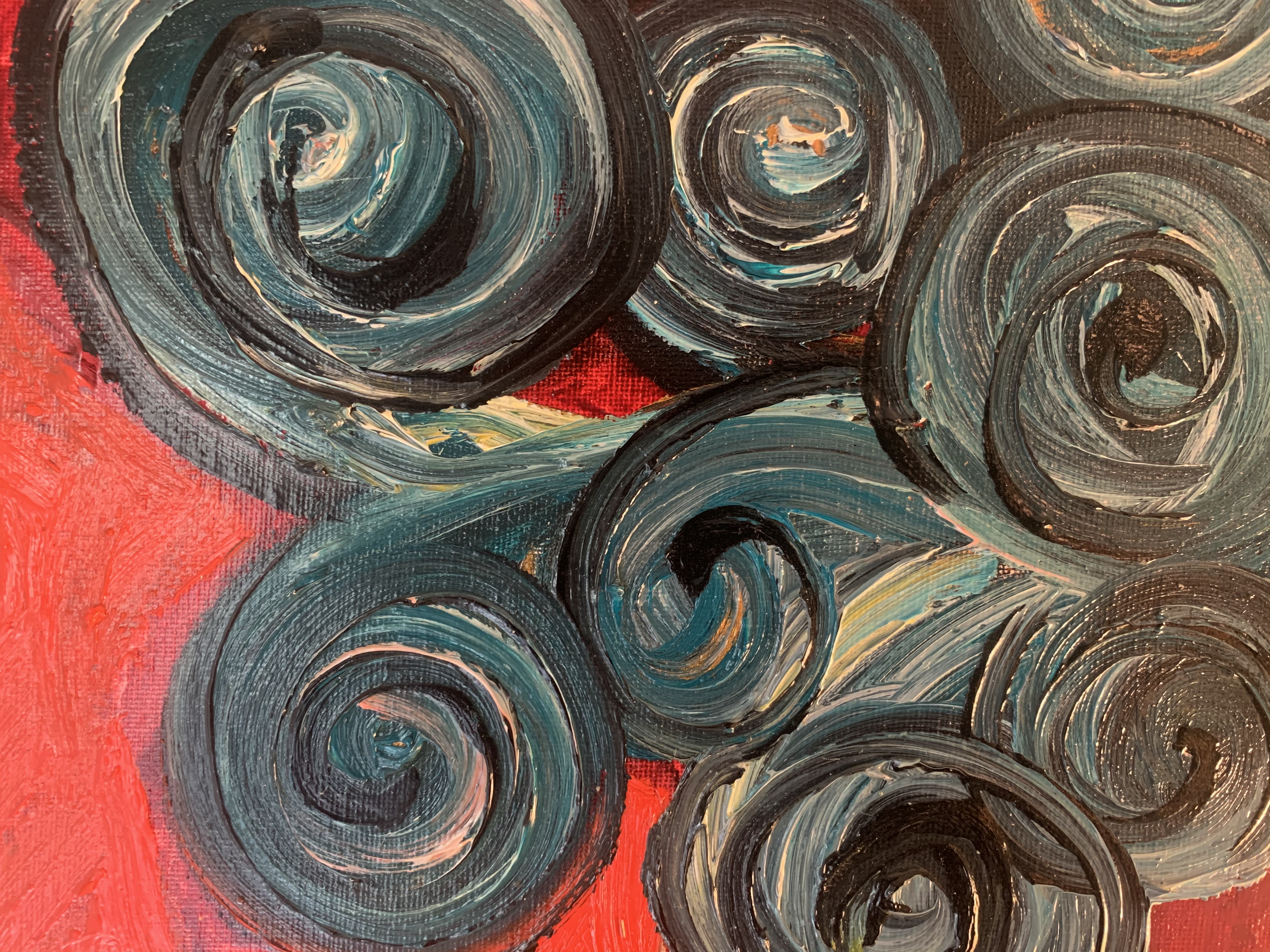 Painting: Tree 39. View 2.