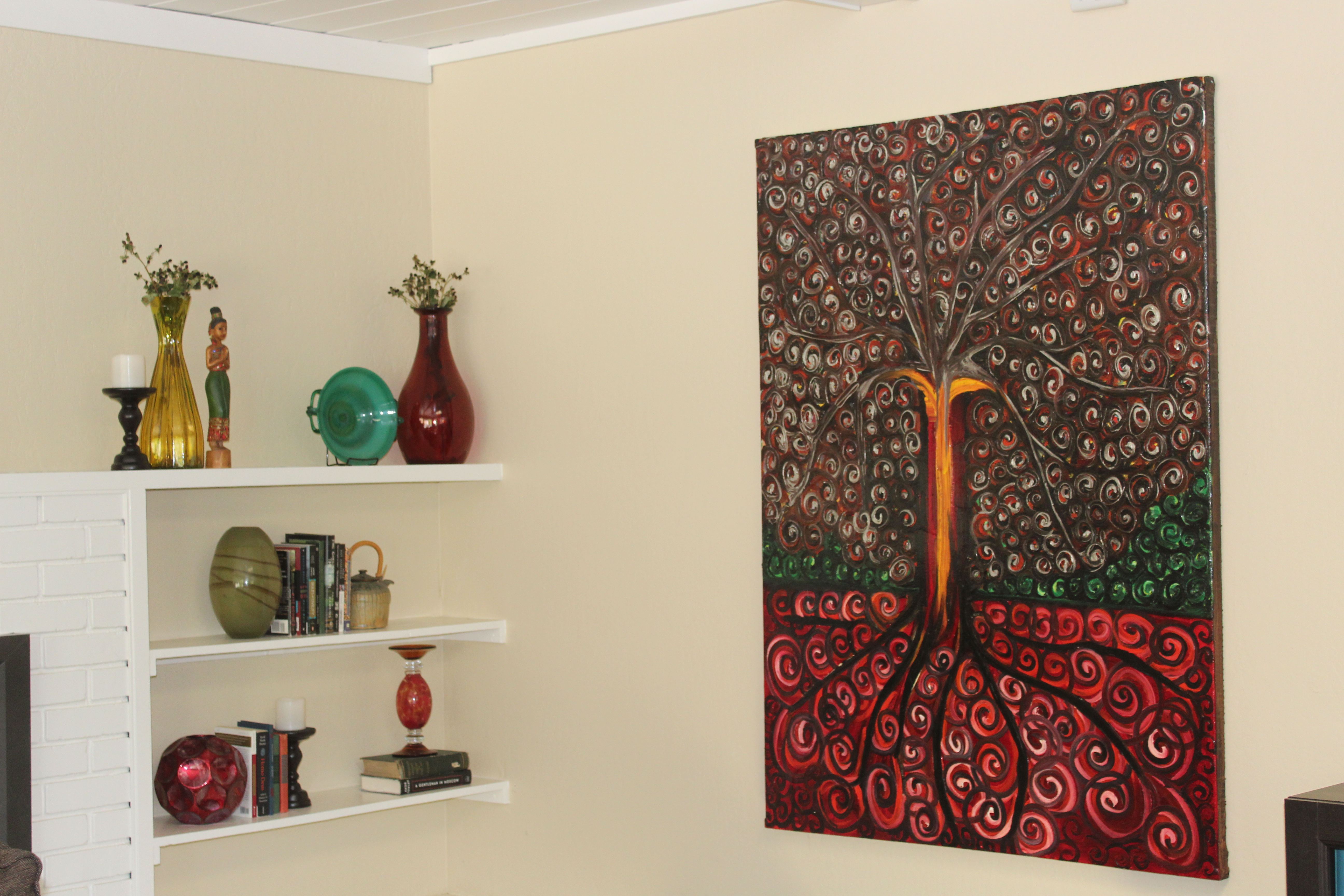 Painting: Tree 7. View 3.