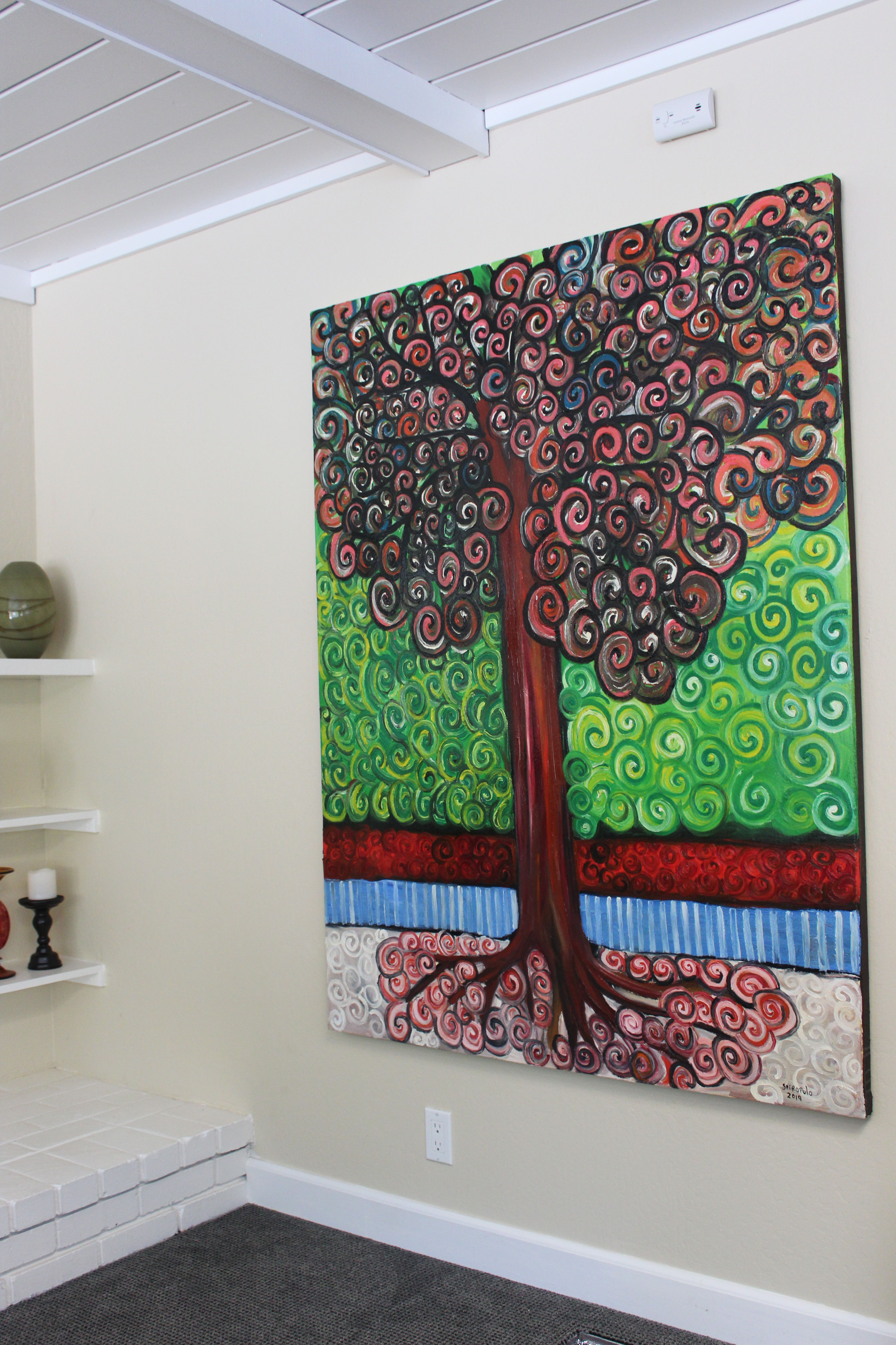 Painting: Tree 8. View 4.